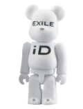 EXILE iD SHOP���� BE@RBRICK 100% WHITE Ver.