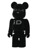 EXILE iD SHOP���� BE@RBRICK 100% BLACK Ver.