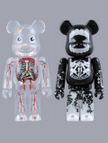 DR.ROMANELLI & BUTCHER BLOCK BE@RBRICK 2PCS SET