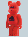 XLARGE���� BE@RBRICK 100% RED �ե��å���Ver.