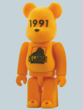 XLARGE���� BE@RBRICK 100% ORANGE �ե��å���Ver.